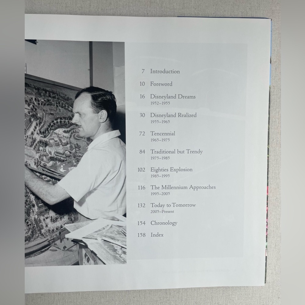 Disneyland Through The Decades: A Photographic Celebration Kurtti Hardcover Book - Picture 7 of 17